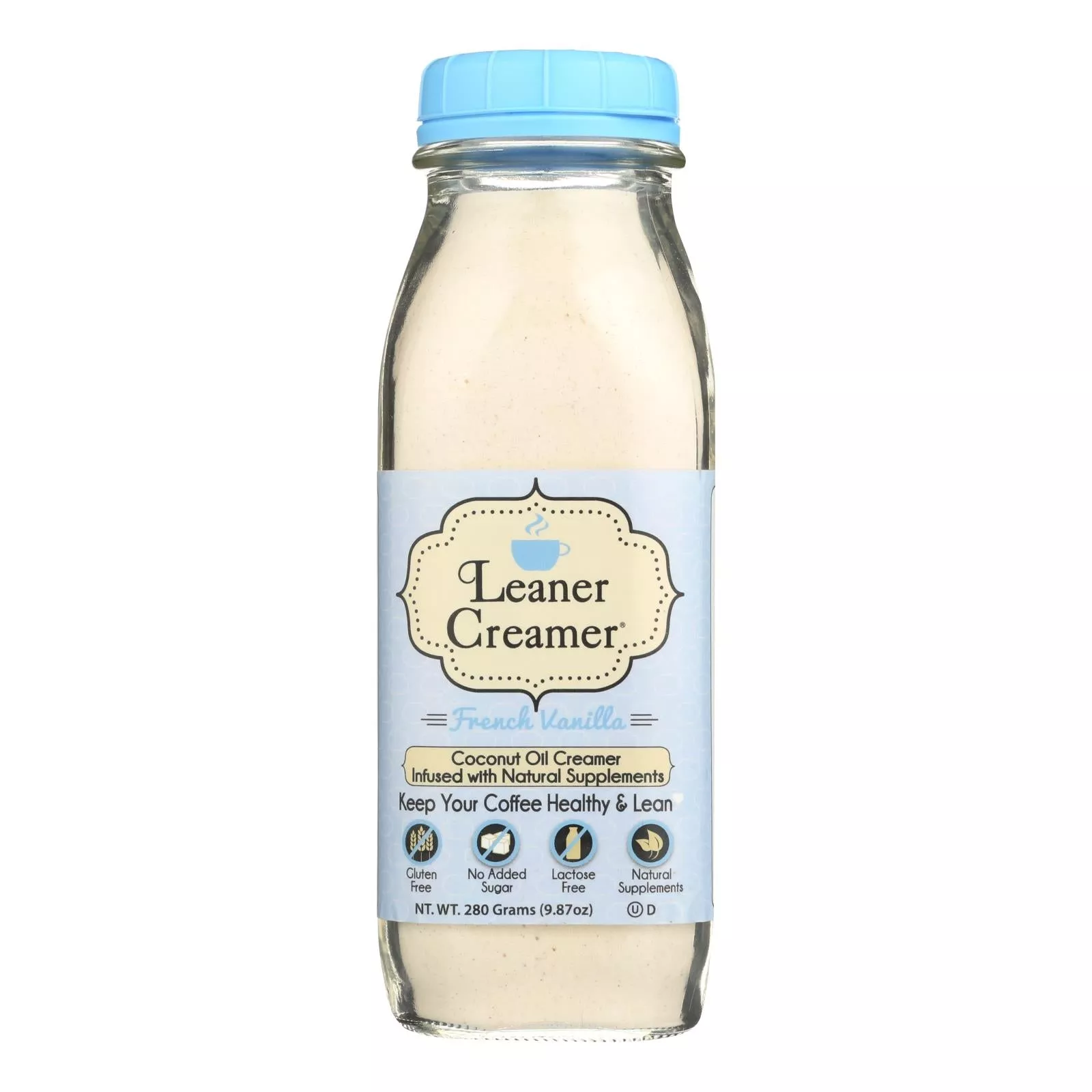 Leaner Creamer – Creamer French Vanilla – Case of 6 – 9.87 Ounce