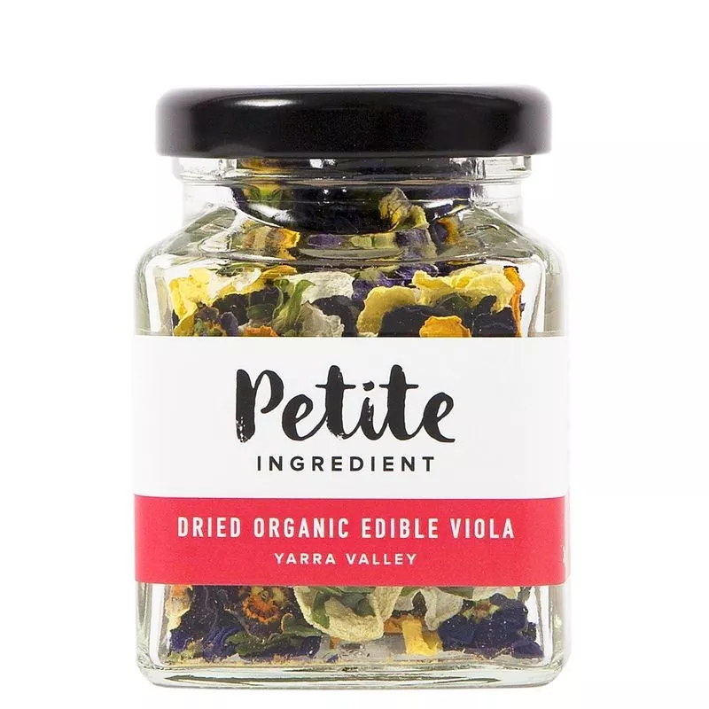 ORGANIC EDIBLE DRIED FLOWER VIOLA 8G (#107412)